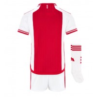 Camiseta Ajax Primera Equipación para niños 2023-24 manga corta (+ pantalones cortos)